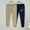Luxus-Hosen von Nike aus schwarzer Baumwolle mit Stickerei