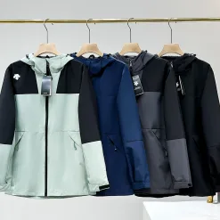 Premium Descente Mantel Schwarz Minimalistischer Luxus
