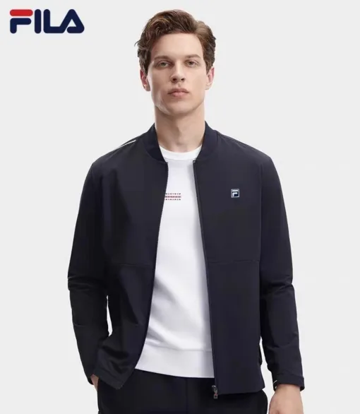 Premium Fila Mäntel Weiß Solid Style