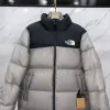 Luxus The North Face Daunenjacke Pink Nylon Stickerei Luxus