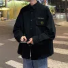 Hochwertige Stone Island Hemden Schwarz Solid Style