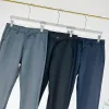 Premium Burberry Hose Schwarz Seide Casual Style
