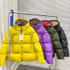 Hochwertige Moncler Daunenjacken Schwarz Patchwork Style