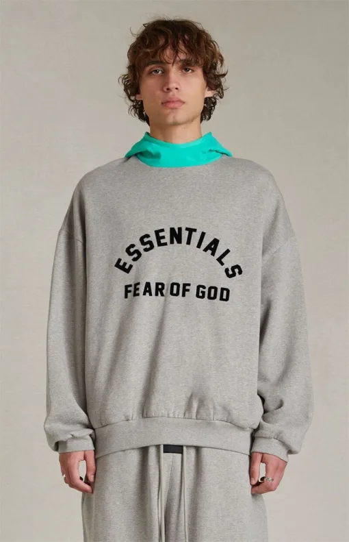 Bestseller Fear Of God Sweatshirts Black Nylon Logo Kollektion