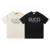 Hochwertige Gucci Kurzarm Schwarz Logo Luxus