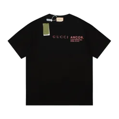 Premium Qualität Gucci Kurzarm Baumwolle Luxus