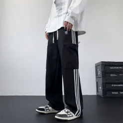 Hochwertige Adidas Jogginghose Schwarz Classic Luxury