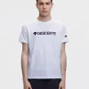 Premium Qualität Descente Kurzarm Schwarz Baumwolle Logo Kollektion