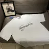 Bestseller Louis Vuitton Kurzarm Weißer Baumwolldruck