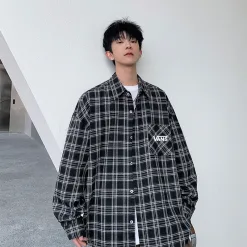 Bestseller Vans Shirt Black Plaid Kollektion
