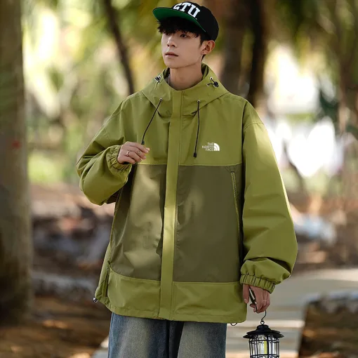 Premium Qualität The North Face Mäntel Schwarz Patchwork Luxus