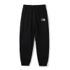Luxuriöse Jogginghose von The North Face in Schwarz mit Stickerei