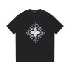 Premium Louis Vuitton Kurzarm Weiß Print Luxus