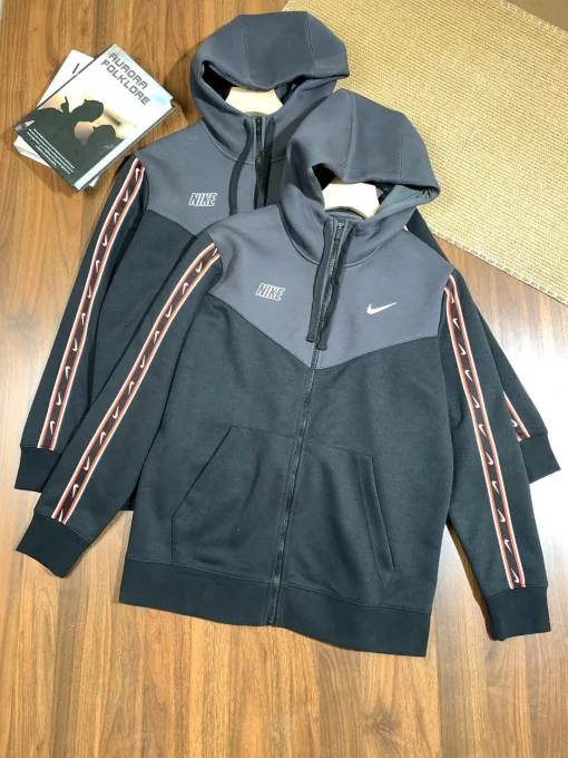 Bestseller Nike Mäntel Schwarz Baumwolle Stil