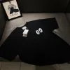 Hochwertiger Gucci Kurzarm-Baumwoll-Monogramm-Stil
