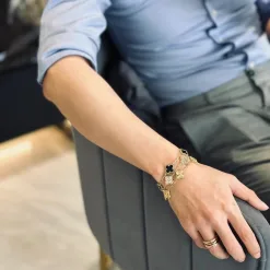Hochwertiges Van Cleef & Arpels Armband im Gold-Stil