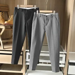 Hochwertige Armani Hose Schwarz Solid Style