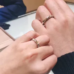 Hochwertiger Bvlgari Ring Gold Classic Kollektion