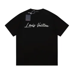 Luxuriöse Louis Vuitton Kurzarm-Freizeitkollektion aus Baumwolle