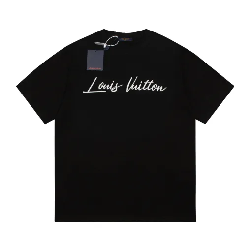Luxuriöse Louis Vuitton Kurzarm-Freizeitkollektion aus Baumwolle