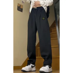 Bestseller Stone Island Casual Hose Schwarz Solid Style