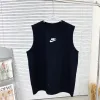 Hochwertiges Nike Ärmelloses Weiß Baumwolle Eleganter Luxus