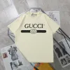 Premium Qualität Gucci Kurzarm Schwarz Baumwolle Klassischer Stil