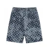 Bestseller Louis Vuitton Shorts Blue Denim Print Kollektion