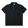 Bestseller Burberry Kurzarm Schwarz Baumwolle Logo Luxus