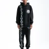 Bestseller Supreme Hose Schwarzer Strick Washed Style