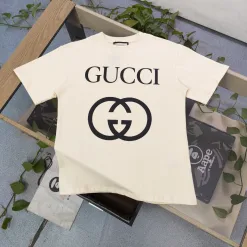 Bestseller Gucci Kurzarm Baumwolle Casual Style