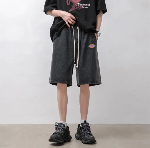 Luxus-Shorts von Dickies aus der Black Denim Washed Collection