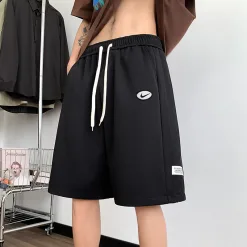 Hochwertige Nike Shorts Schwarz Solid Style