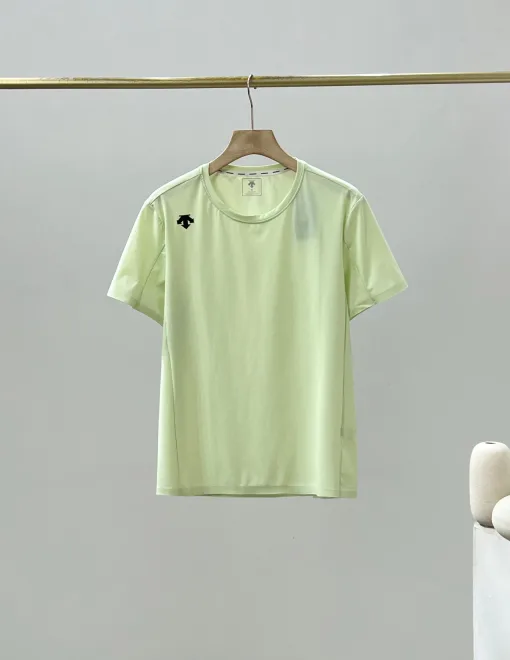 Luxus Descente Kurzarm Weiß Stil