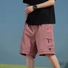 Hochwertige Ami Shorts Schwarz Polyester Klassisch Luxus