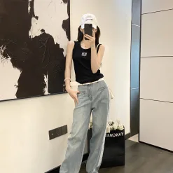 Premium Loewe Weste Schwarz Logo Style