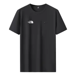 Hochwertige The North Face Kurzarm-Navy-Freizeitkollektion