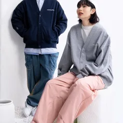 Luxus Nautica Cardigan Grau Baumwolle Atmungsaktiv Luxus