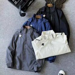 Bestseller Descente Mantel Schwarz Klassisch Luxus