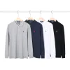 Hochwertiges Langarmshirt von Ralph Lauren in Schwarz aus Baumwolle