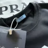 Hochwertige Prada Sweatshirts Schwarz Klassischer Stil