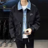 Luxus Champion Mäntel Schwarz Denim Casual Luxus