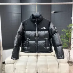 Premium The North Face Daunenjacke Weiß Nylon Retro Kollektion