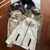 Hochwertige Nike Mäntel Schwarz Fleece Casual Luxury
