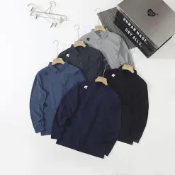 Bestseller Descente Langarm-Kollektion aus schwarzer Seide mit atmungsaktivem Design