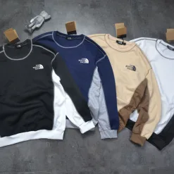 Bestseller The North Face Sweatshirts Schwarz Seide Klassisch Luxus