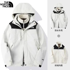 Bestseller The North Face Mäntel Fleece Patchwork Luxus