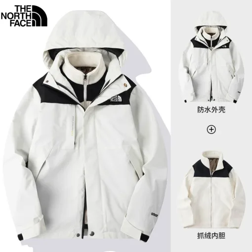 Bestseller The North Face Mäntel Fleece Patchwork Luxus