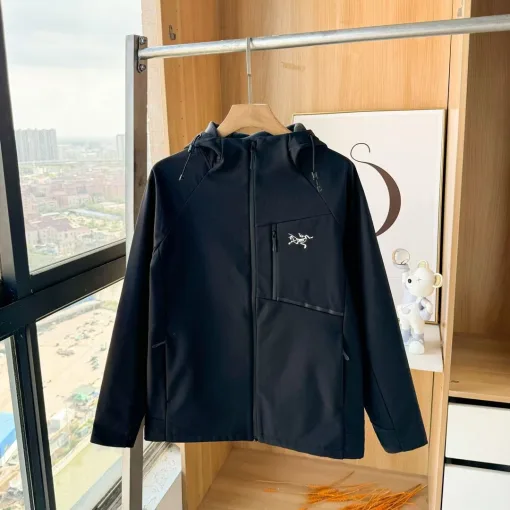 Premium Mammut Mäntel Black Fleece Luxury