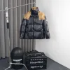 Meistverkaufte Moncler Jacken Weiß Nylon Übergroße Luxus